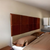 Warm Brown Leather Headboard for Timeless Bedroom Style | Wall Mounted