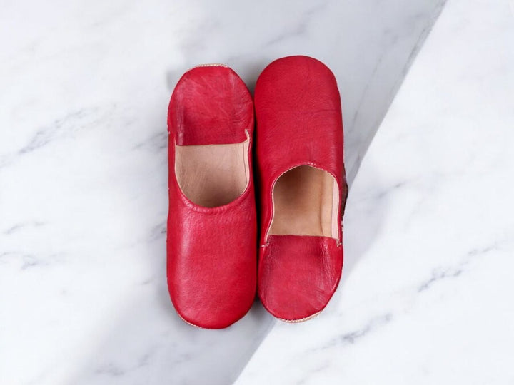Handmade Leather Black Babouche Slipper, Soft Organic Shoes Comfortable Belgha