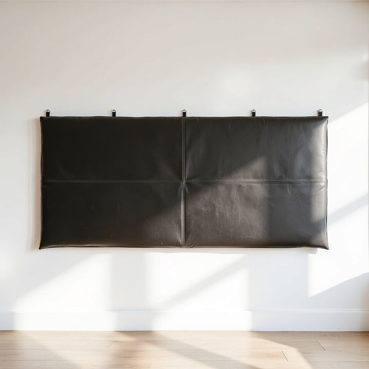 Genuine Bed Leather Headboard - Custom Made | Lux Leather Headboard Wall Mounted