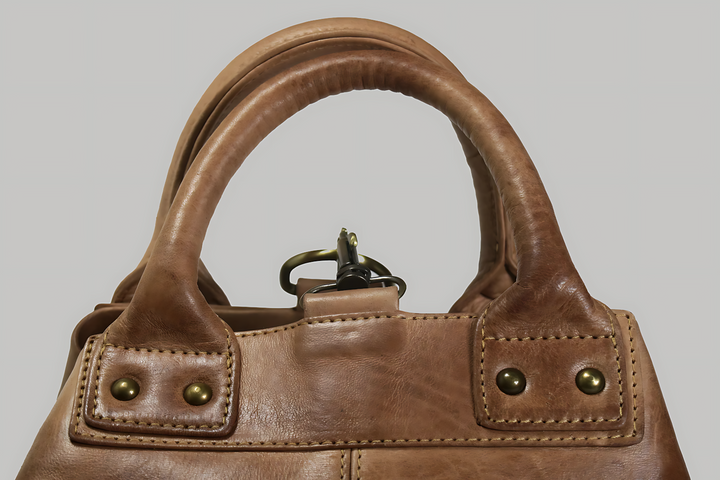 Convertible Backpack, Leather Handbag Cross Body - Sustainable Work Handbag
