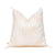 Square Ivory Cactus Silk decorative Pillow  Authentic Cactus Silk Pillow 19"x19"