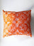Handmade Kilim Pillow Cover | Boho Orange Cushion | Throw Pillow | Bohemian