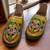 Handmade Berber Leather Shoes – Embroidered Slip-Ons | Ethnic Footwear for Women
