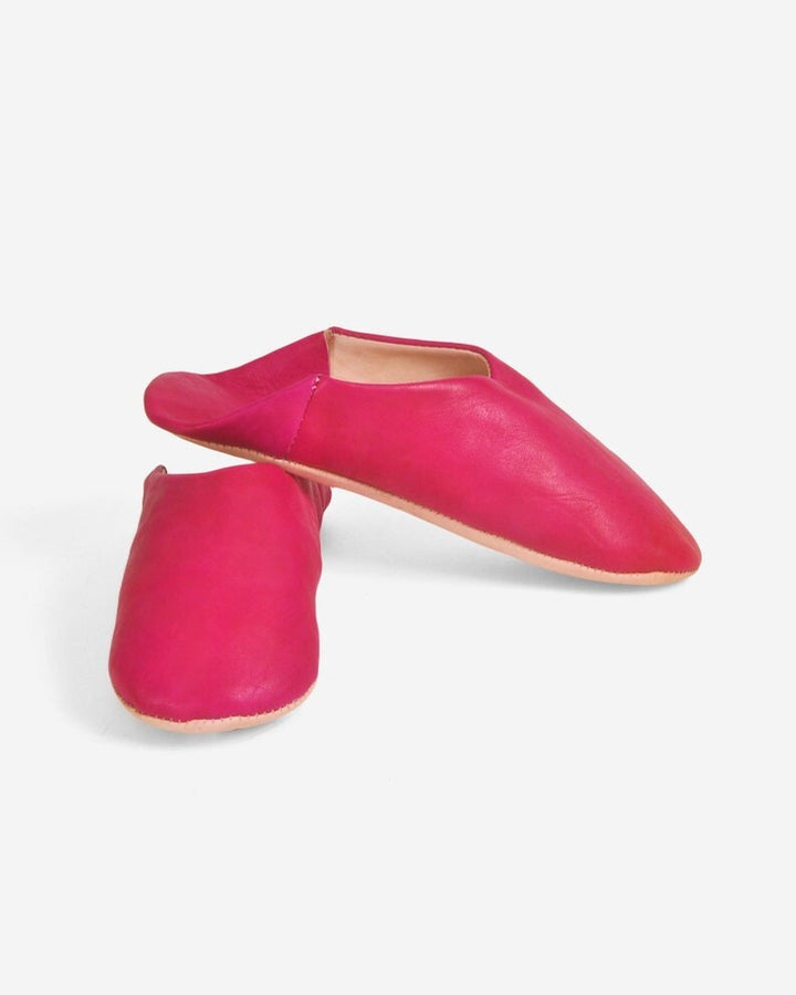 Handmade Leather Black Babouche Slipper, Soft Organic Shoes Comfortable Belgha