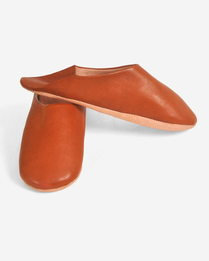 Handmade Leather Black Babouche Slipper, Soft Organic Shoes Comfortable Belgha