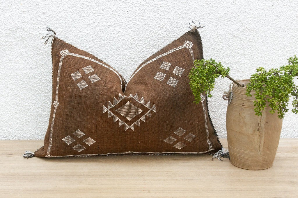 Nomad Silk Rug Lumbar Pillowcase 22.5"x15.5"