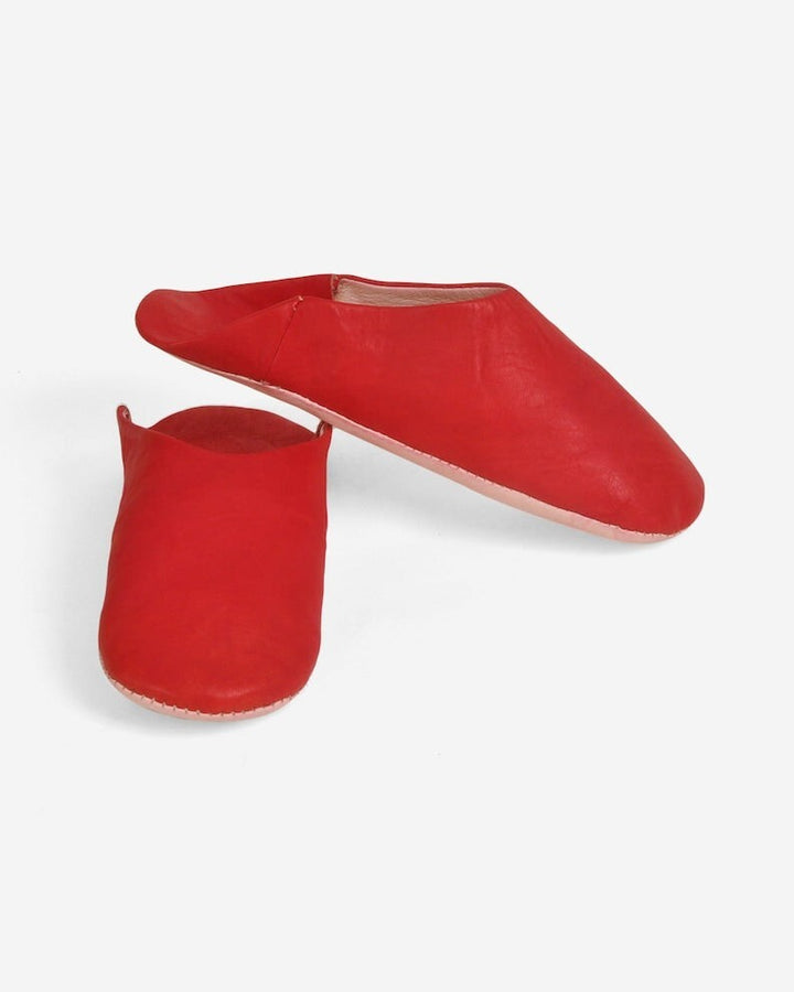 Handmade Leather Black Babouche Slipper, Soft Organic Shoes Comfortable Belgha