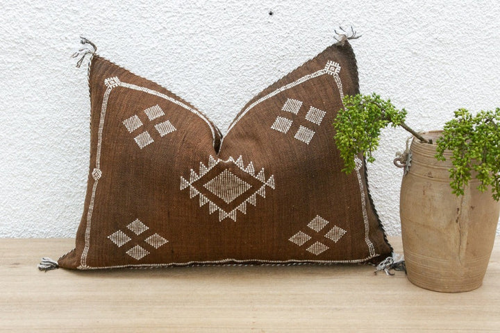 Nomad Silk Rug Lumbar Pillowcase 22.5"x15.5"
