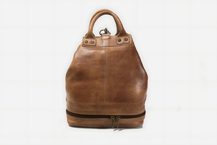 Convertible Backpack, Leather Handbag Cross Body - Sustainable Work Handbag