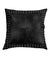Decorative Square Black Leather Pillow Case,Handmade Leather Throw Pillow Cover,