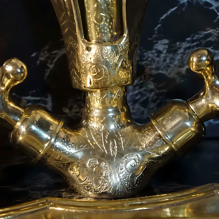 Gooseneck Brass Swan Faucet