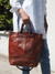 Convertible Backpack, Leather Handbag Cross Body - Sustainable Work Handbag