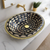 Handcrafted Oval Brass Sink -Moroccan Bathroom Sink | Geometric Patterns Design