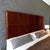 Warm Brown Leather Headboard for Timeless Bedroom Style | Wall Mounted