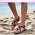 Handmade Leather Cross-Strap Sandals – Authentic Crafted Stylish Slippers