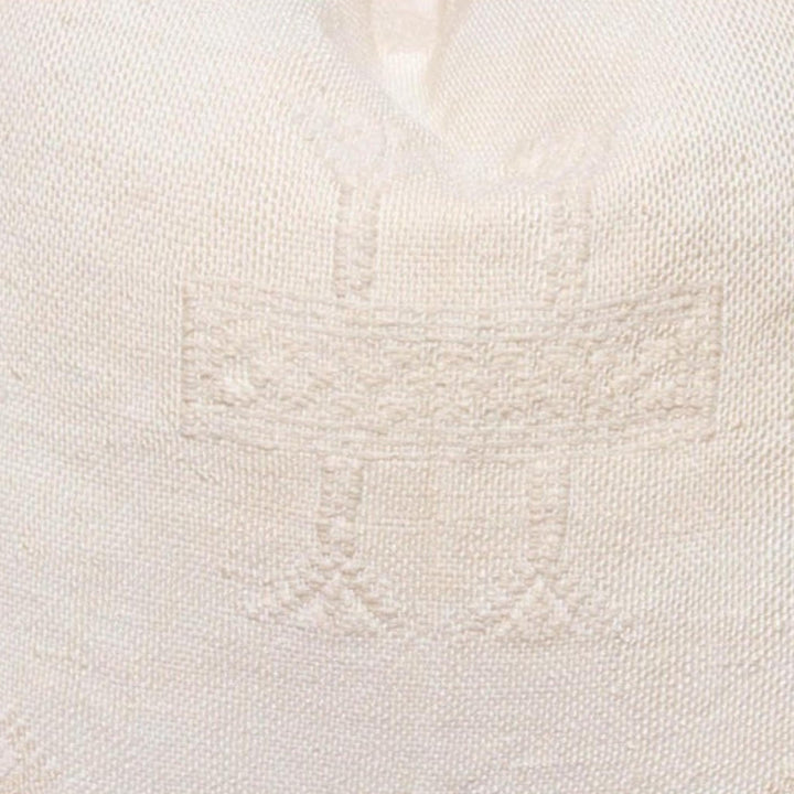 Square Ivory Cactus Silk decorative Pillow  Authentic Cactus Silk Pillow 19"x19"